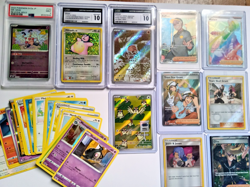 Pokemon Graded mixedCard LOT OF 3 Slabs CGC & PSA team rocket loose Mr mime - Image 1