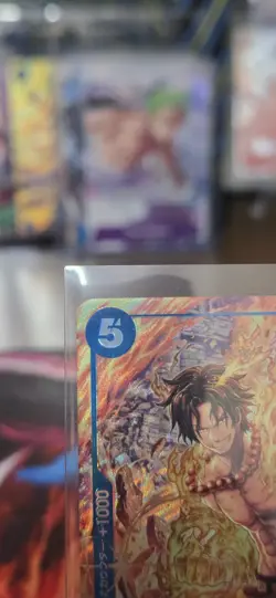 Portgas D Ace R OP08-052 Parallel Japanese ONE PIECE Card Game Two Legends - NM - Image 3