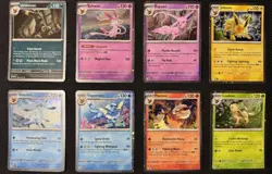 Pokemon Prismatic Evolutions Costco Mini Tin Cosmo Promos (8) Umbreon Sylveon - Image 1