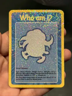 Funskool Pokemon who am i #044 gloom card (NM condition #2) - Image 1