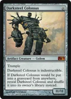 1x Darksteel Colossus Heavy Play MTG Magic - Kid Icarus - - Image 1