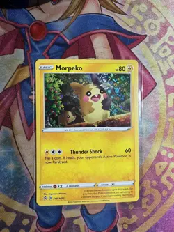 Pokemon MORPEKO 25th Anniversary General Mills SWSH012 HOLO Promo Card - Image 1