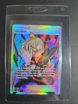 Gladion Full Art Holo Rare Card 109/111 Sm-Crimson Invasion Near Mint English - Image 3