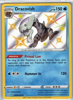 Dracovish SV036/SV122 Shining Fates: Shiny Vault - Pokemon Card - NM - Image 1