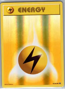 Lightning Energy 94/108 Reverse Holo XY - Evolutions - Pokemon Card - NM - Image 1
