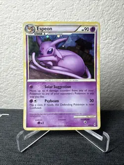 Pokemon Espeon Holo Rare TCG Card 4/95 Call of Legends Series 2011 - Image 1