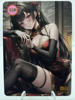 ❤Yat-Sen Goddess Story Waifu Card STUNNING GIRL SSR-022 Waifu Doujin Anime Card - Image 1