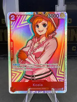 One Piece Card Game Koala OP05-006 SR Awakening of the New Era English - Image 1