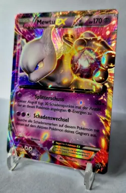 Pokemon TCG Karte - Mewtu Mewtwo EX Holo Black Star Promo XY107 - Deutsch - Image 4