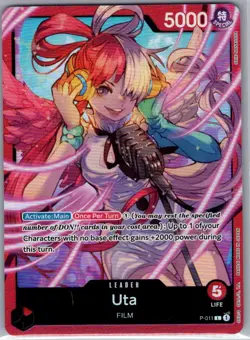 Uta - (Premium Card Collection -Uta-) P-011 English - One Piece Card - NM - Image 1
