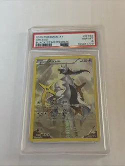 Pokemon Arceus XY XY83 Black Star Promo Holo TCG 2015 Full Art Eng Card English - Image 1