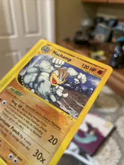 Machamp 16/144 Skyridge Non Holo Pokemon Card E Reader - Image 2