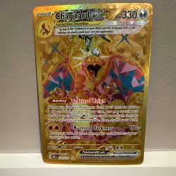 Pokemon Charizard ex 228/197 Hyper Rare Full Art Tera OBF Holo Card - Image 2