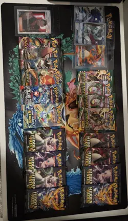 Evolving Skies And Hidden Fates Lot With Extras all sealed and cards NM - Image 1