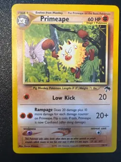 Primeape NM 18/18 Southern Islands Regular Pokemon Card Vintage - Image 1