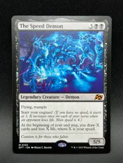 MTG The Speed Demon M Aetherdrift #105 - Image 1