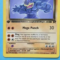 Lightly Played Dark Machamp - 27/82 - Rare - 1st Edition Pokemon Team Rocket - Image 3