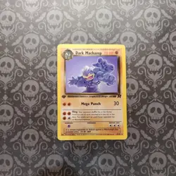 Pokemon Card - Dark Machamp Team Rocket 27/82 Rare 1st Edition - Image 2