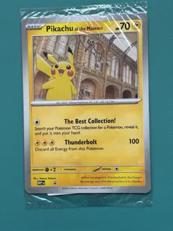 Pokemon x Natural History Museum Promo - Pikachu At The Museum FREE DELIVERY - Image 1