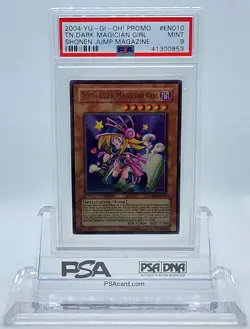 YUGIOH JUMP-EN010 TOON DARK MAGICIAN GIRL ULTRA RARE HOLO PSA 9 MINT #41300853 - Image 1