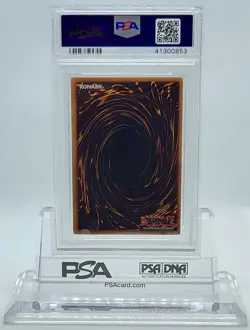 YUGIOH JUMP-EN010 TOON DARK MAGICIAN GIRL ULTRA RARE HOLO PSA 9 MINT #41300853 - Image 4