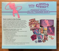 Pokemon Fusion Strike Pokemon Center Elite Trainer Box ETB - New, Sealed! - Image 2