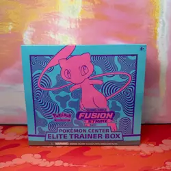 Sealed SWSH Fusion Strike Pokemon Center ETB Elite Trainer Box Mint Condition - Image 1