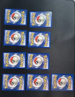 Pokemon Base Set Shadowless Lot - 9 Cards HP-LP - Image 2