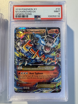 2016 Pokemon XY Generations M Charizard EX Ultra Rare Holo #12/83 PSA 9 Mint - Image 1