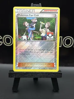 Pokemon Fan Club 94/106 League Promo Crosshatch Holo Foil Flashfire Card 2014 LP - Image 2