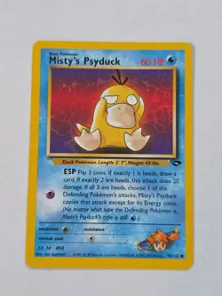 Misty’s Psyduck Gym Challenge 90/132 Pokemon 2000 - Image 1