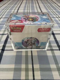 Pokemon TCG: Journey Together ENHANCED Booster Box with acrylic case - Image 1