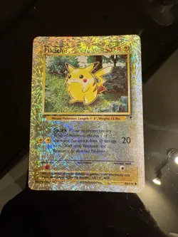 Pikachu 86/110 Common Legendary Collection Reverse Holo Pokemon - Image 1