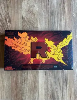 Pokemon TCG Team Rocket Moltres ex Ultra Premium Collection UPC Sealed - Image 1