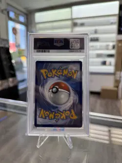2019 POKEMON SUN & MOON TEAM UP #159 FULL ART/CELEBI & VENUSAUR GX PSA 10 - Image 2