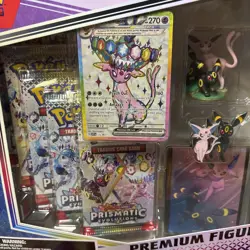 Pokemon Scarlet & Violet Prismatic Evolutions Premium Figure Collection New - Image 3