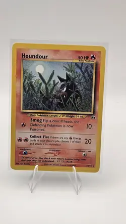 Houndour #24/75 Neo Discovery Vintage Pokemon TCG - NM - Image 1