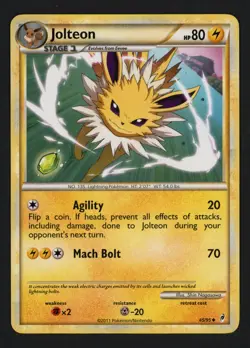 Jolteon 45/95 Call of Legends Uncommon Pokemon TCG - Image 1
