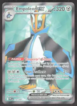 2025 Mega Evolution Series - Phantasmal Flames Empoleon ex Ultra Rare #114 - Image 1