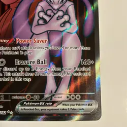 Pokemon TCG Team Rockets Mewtwo EX 213/182 Full Art Destined Rivals NM - Image 4
