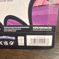Pokemon Mega Evolution-Ascended Heroes Tech Sticker Gastly Promo sealed - Image 3