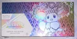 Pokemon Scarlet & Violet Prismatic Evolutions Super-Premium Box Eevee - Image 1