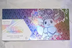 Pokemon Scarlet & Violet Prismatic Evolutions Super-Premium Box Eevee - Image 2