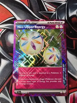 Pokemon TCG- Upper Energy - ACE SPEC Rare SV05: Temporal Forces 162/162 -NM - Image 1