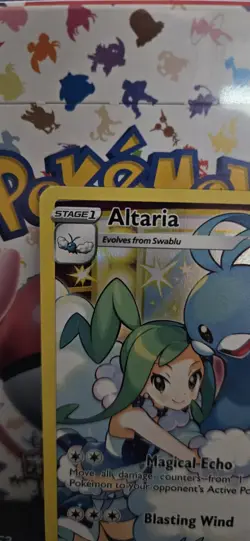 Pokemon Altaria Ultra Art Rare SWSH12: Silver Tempest Trainer Gallery TG11/TG30 - Image 2