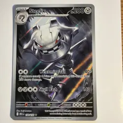 Pokemon TCG Steelix 150/132 Illustration Rare Mega Evolutions NM+!! - Image 1