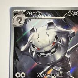Pokemon TCG Steelix 150/132 Illustration Rare Mega Evolutions NM+!! - Image 2