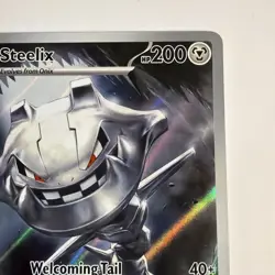 Pokemon TCG Steelix 150/132 Illustration Rare Mega Evolutions NM+!! - Image 3