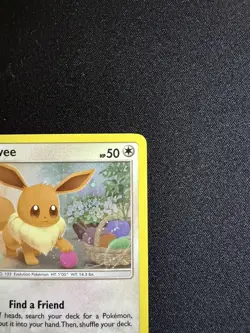 Pokemon TCG Eevee SM184 Sm Promo Cosmos Holo Basic Holo 2019 - NM - Image 3