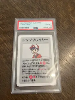 2019 Pokemon Old Maid Top Player PSA Gem Mint 10 - Image 2